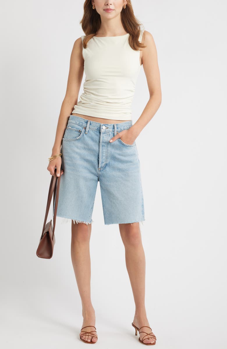 Boat Neck Sleeveless Top