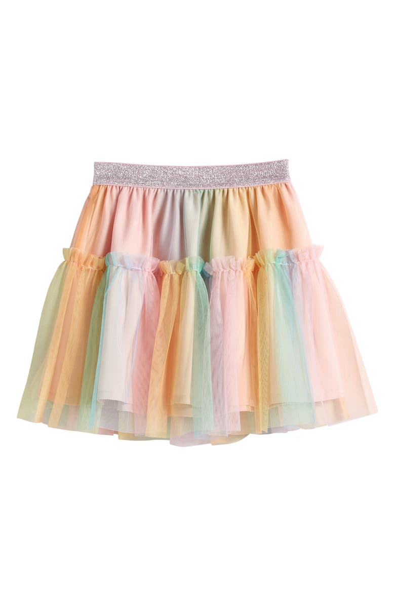 Tucker + Tate Kids' Rainbow Tulle Tutu Skirt, Main, color, 