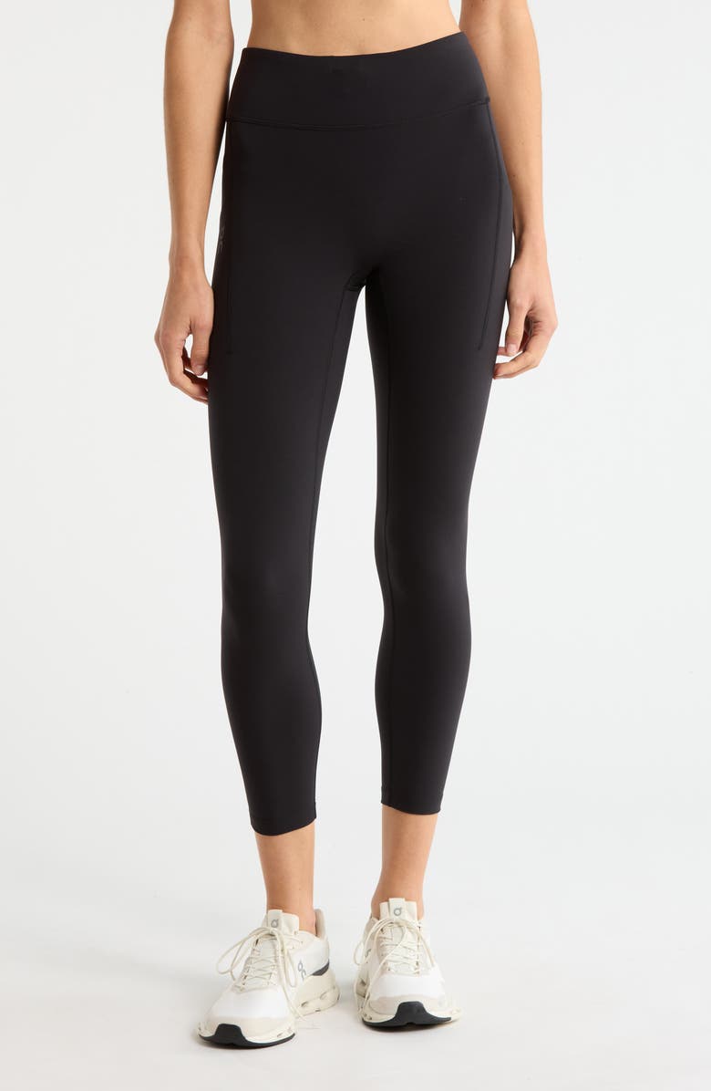 On 7/8 Performance Tights, Main, color, Black