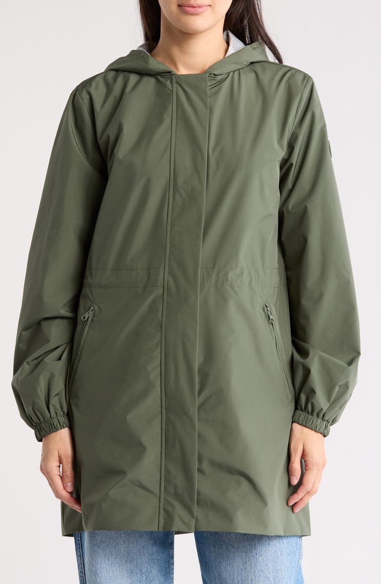 Fiorella Hooded Windbreaker Jacket