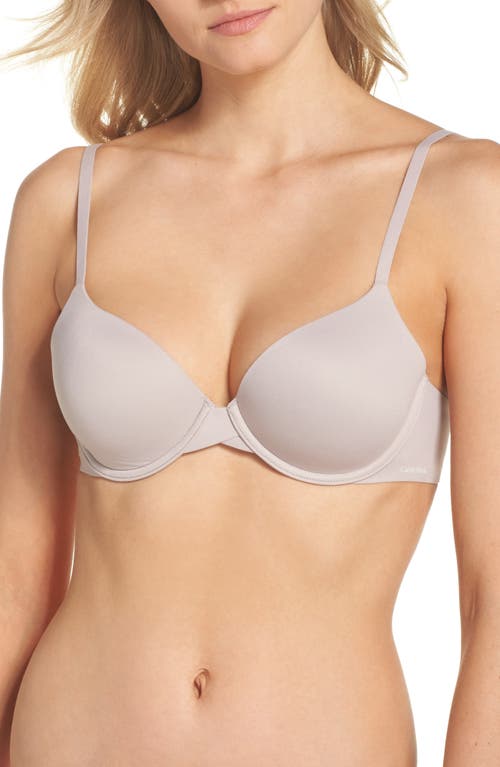 Calvin Klein Perfectly Fit Full Coverage T-shirt Bra F3837 In Nude