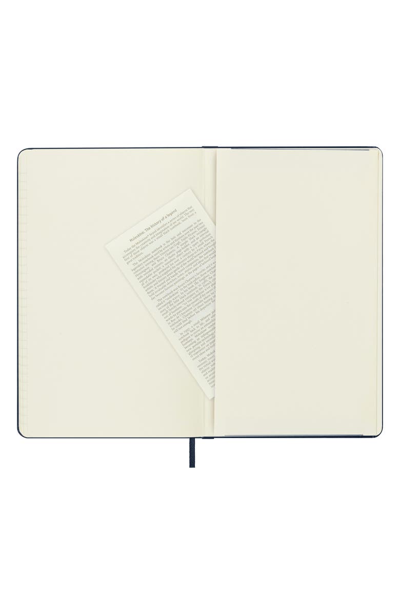 Moleskine Large Ruled Hardcover Notebook, Alternate, color, Sapphire Blue