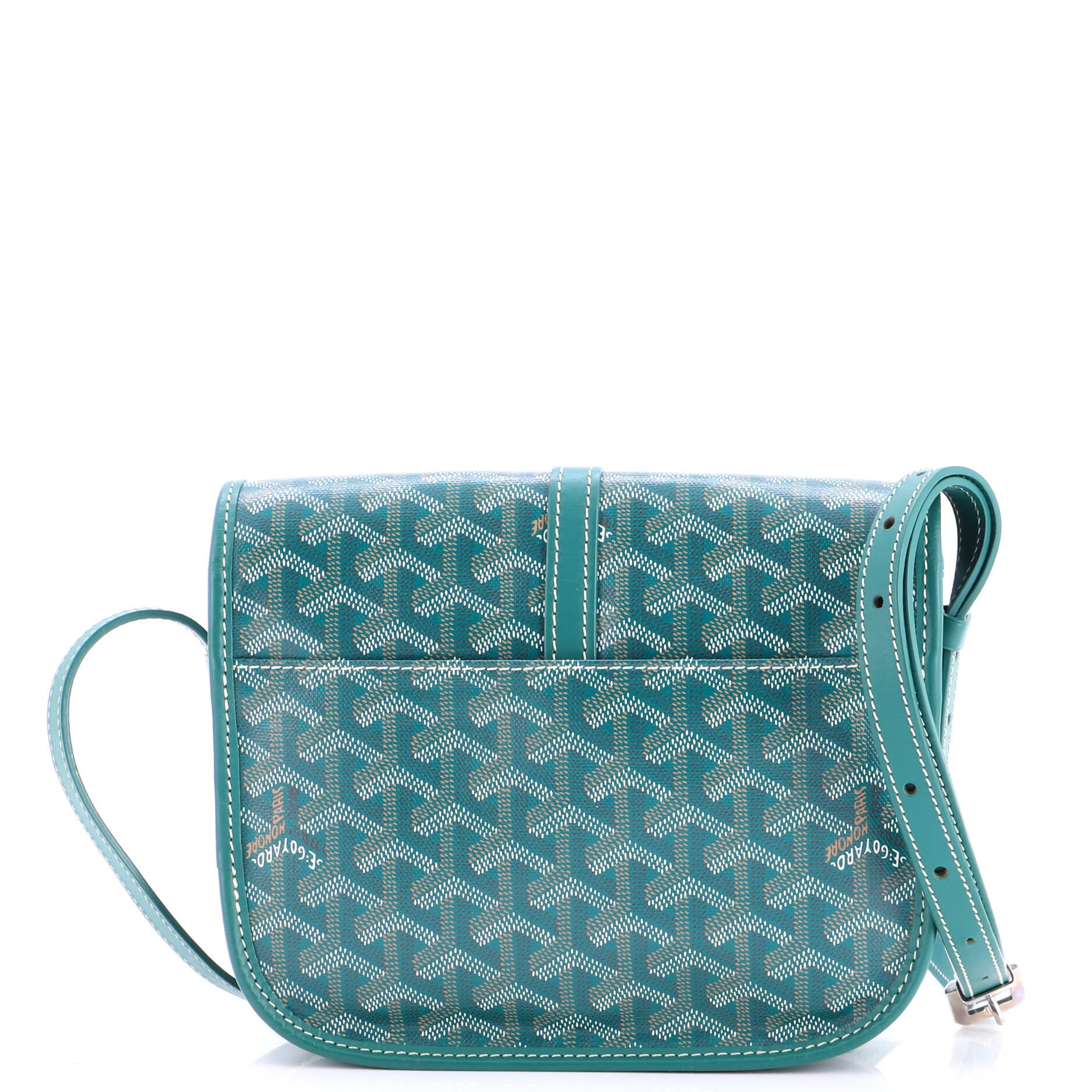 Belvedere II Messenger Bag Coated Canvas PM, Alternate, color, Green