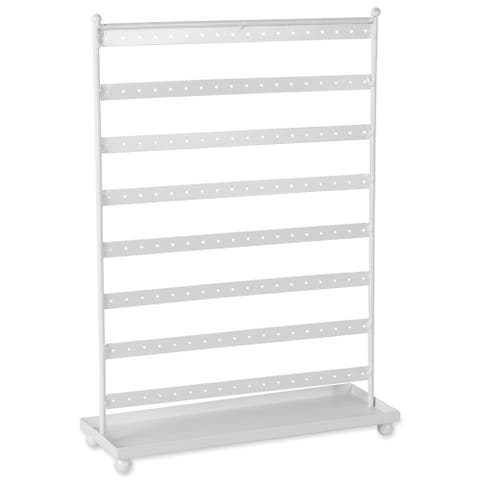 Metal Earring Stand with Tray