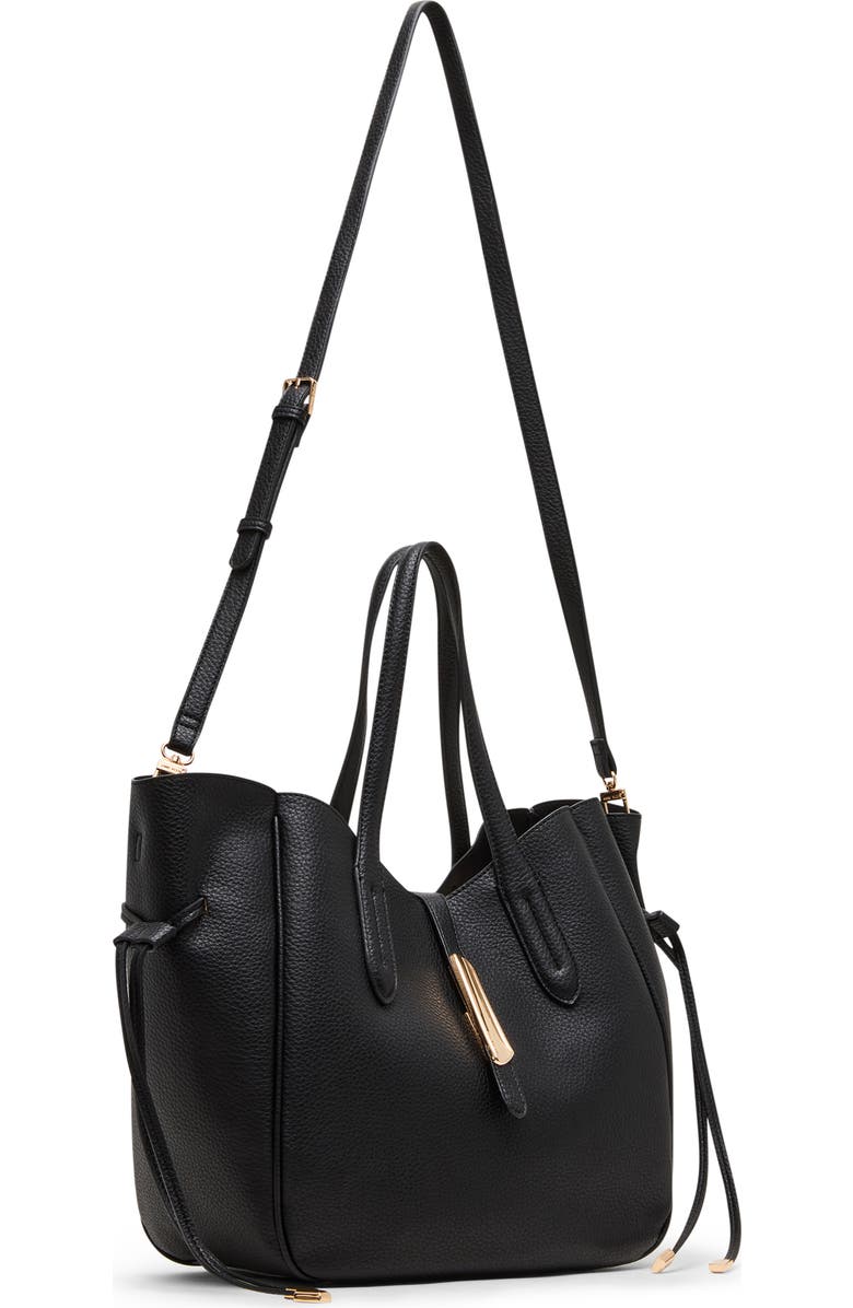Anne Klein Large Tote, Alternate, color, Black