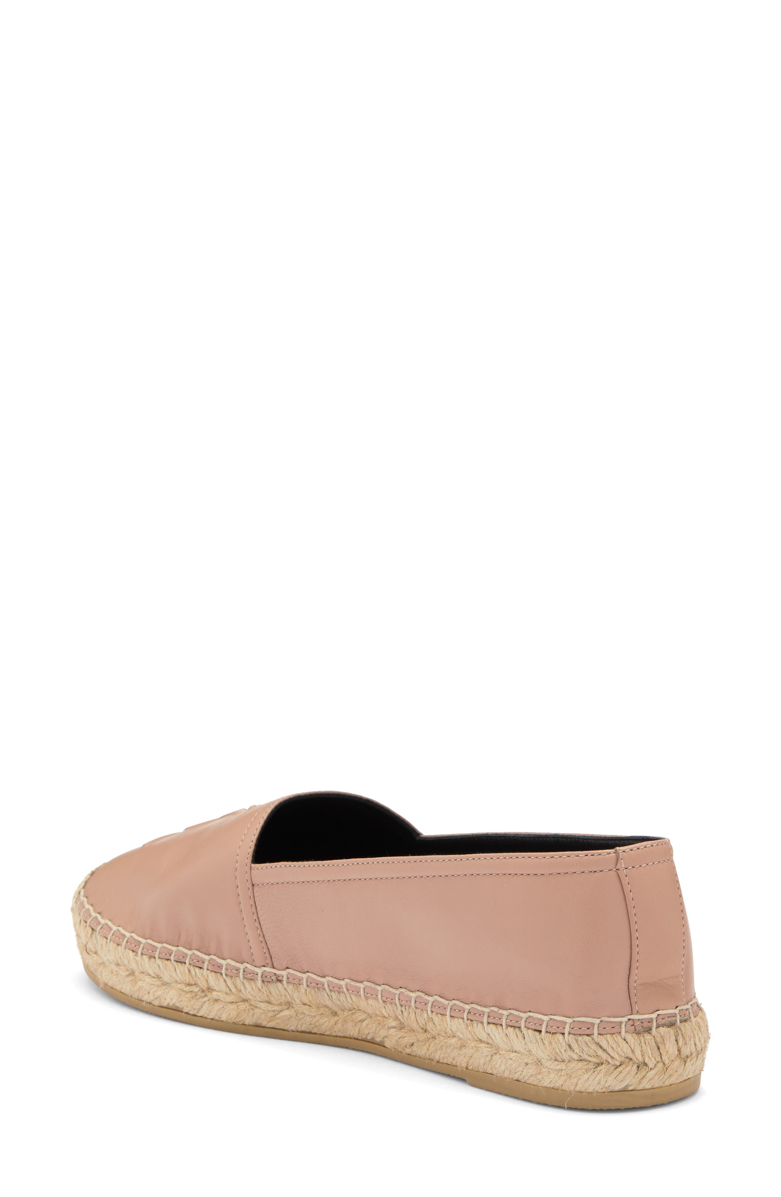 Saint Laurent YSL Logo Espadrille, Alternate, color, 