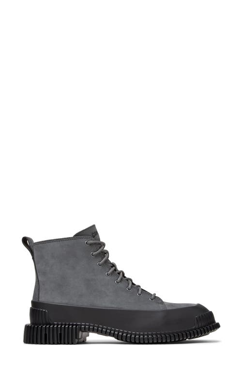 Camper Pix Lace-up Boot In Gray