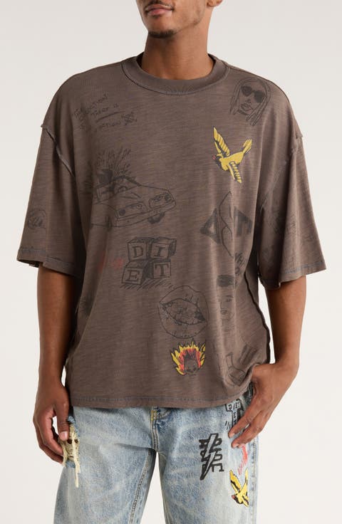 Doodle Graphic T-Shirt
