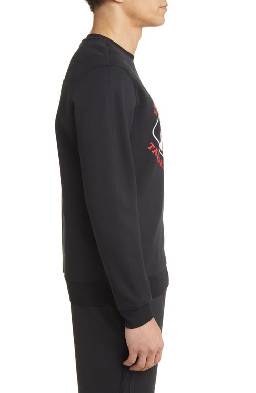 Shop Hugo Boss Boss X Nfl Crewneck Sweatshirt In Tampa Bay Buccaneers Black