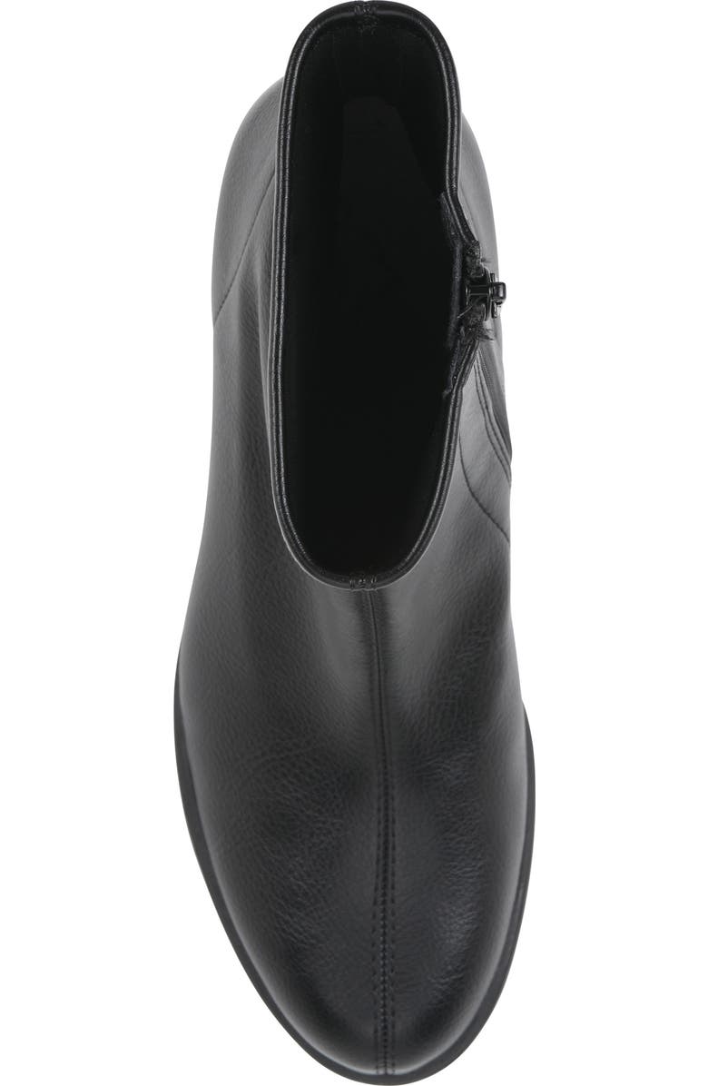 CLIFFS BY WHITE MOUNTAIN Huda Block Heel Bootie, Alternate, color, Black Smooth