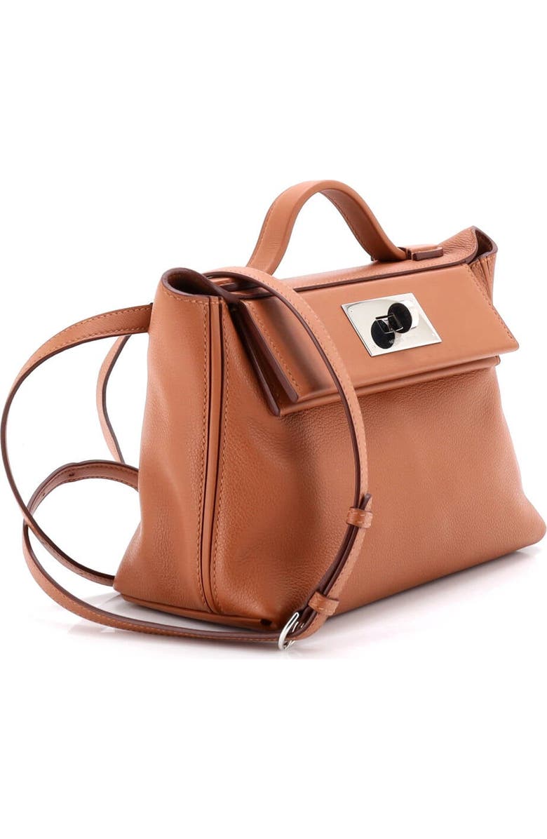 Pre-Owned Hermes 24/24 Bag Evercolor with Swift 21, Alternate, color, Gold