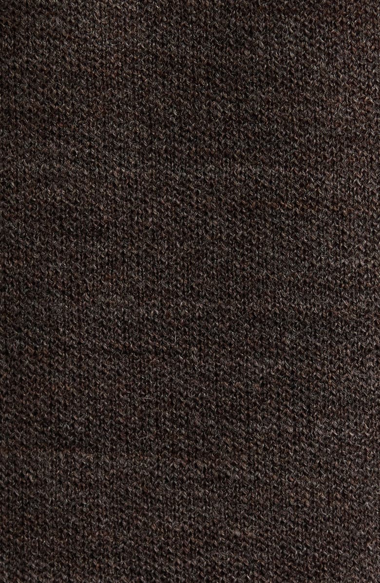 Robert Barakett Mezner Wool & Cotton Knit Overshirt, Alternate, color, Coffee