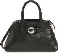 Coperni Mini Data Leather Top Handle Bag