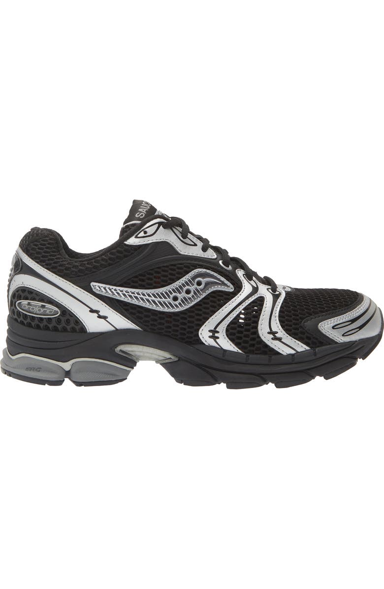 Saucony ProGrid Triumph 4 Sneaker, Alternate, color, Black/ Silver