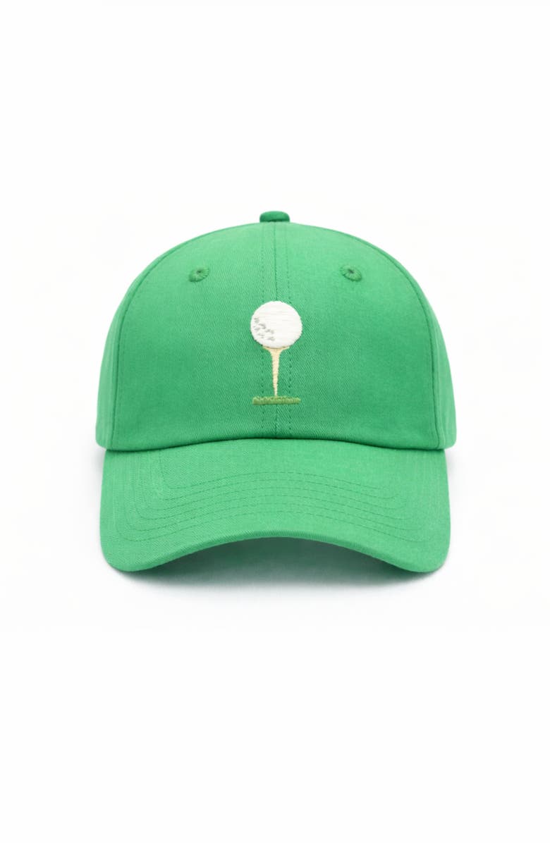 Bits & Bows Tee Time Baseball Hat, Alternate, color, Green