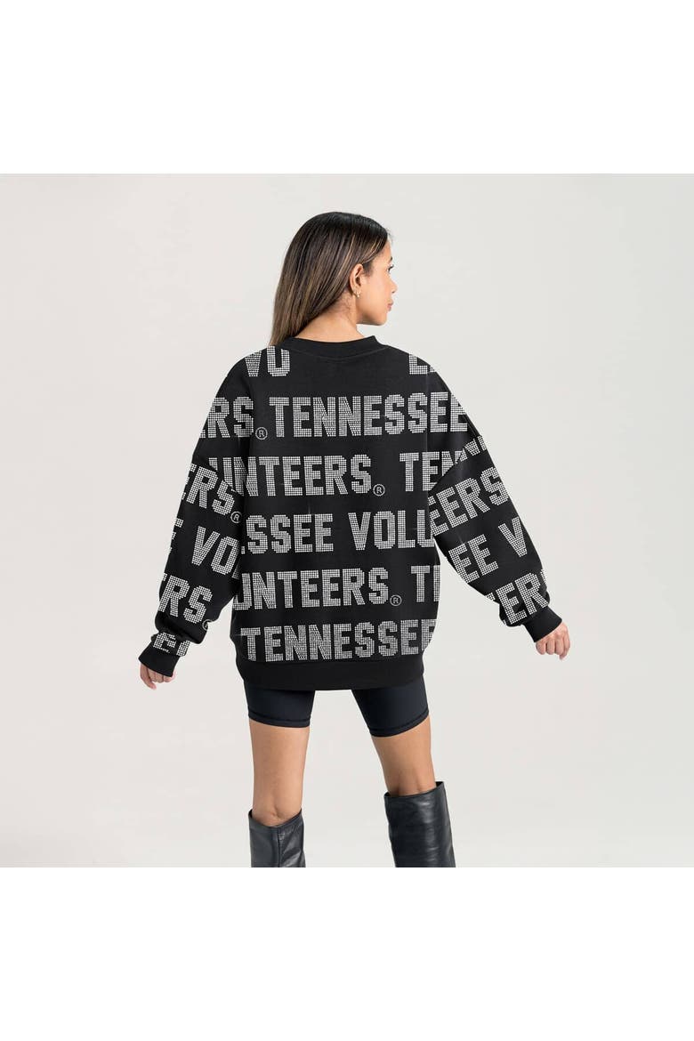 Women's Gameday Couture  Black Tennessee Volunteers Hype Era Sweatshirt, Alternate, color, Black