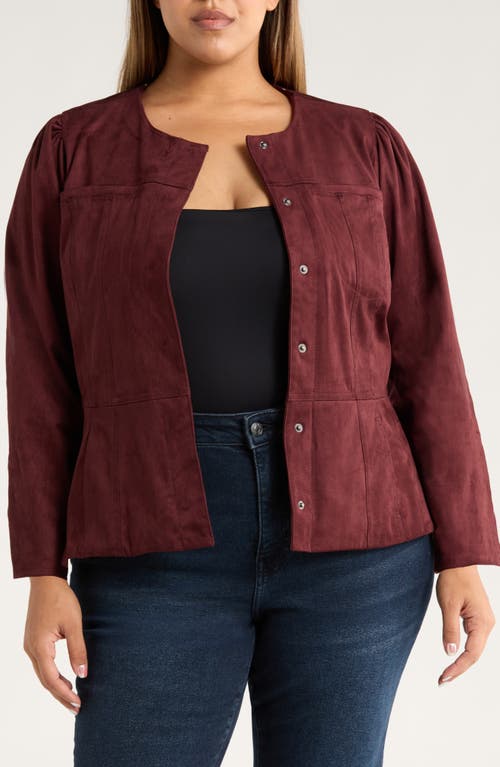 Wit & Wisdom Peplum Jacket In Gold