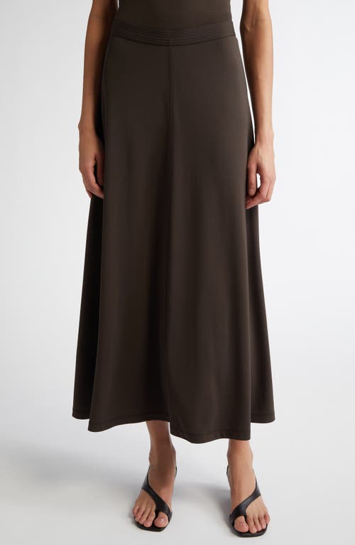 TOTÊME TOTEME FLUID JERSEY MAXI SKIRT 