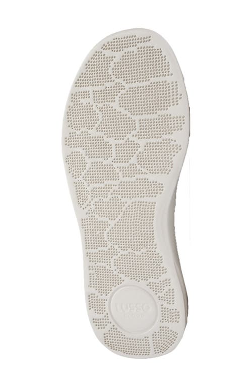 Lusso Cloud Pelli Waffle Knit Slipper In Indigo/marshmallow