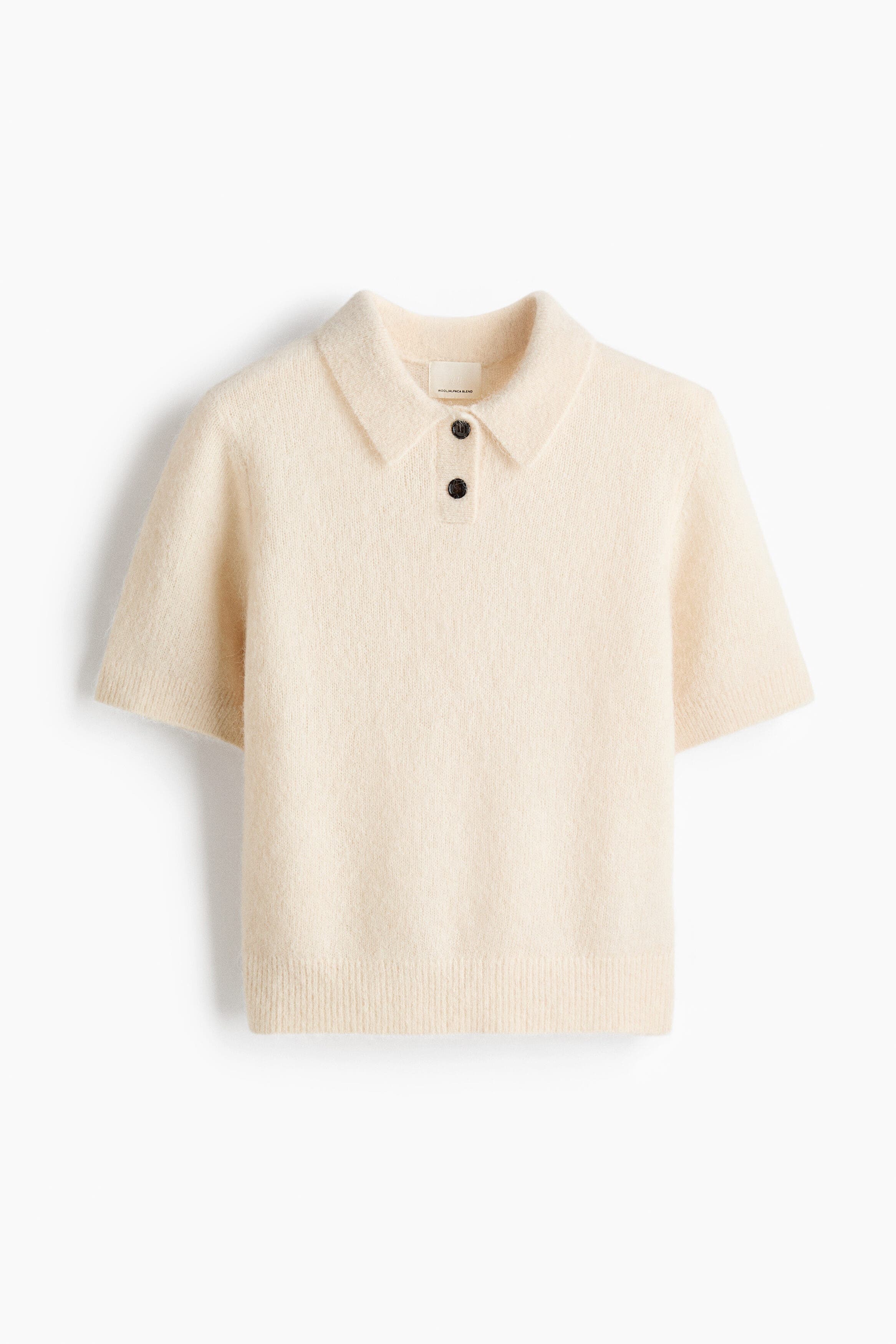 Alpaca-blend Polo Shirt - image 5