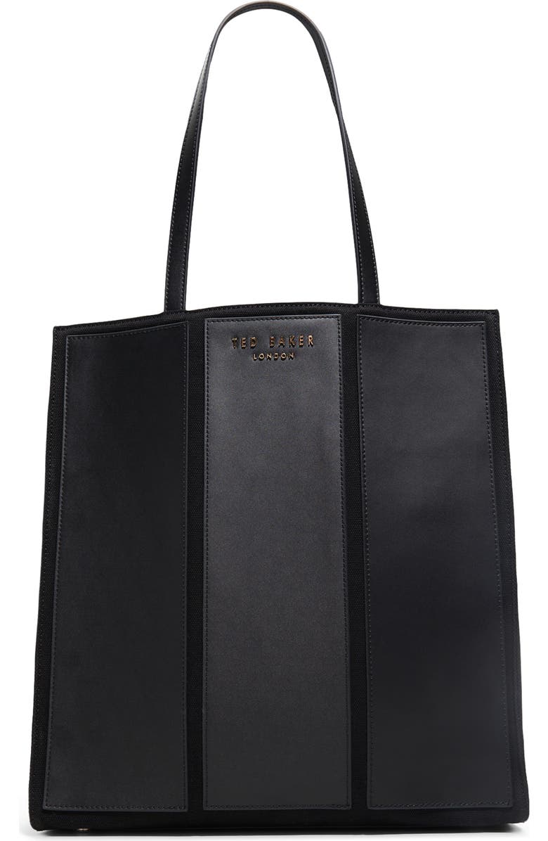 Ted Baker Ava Canvas & Leather Tote Bag, Main, color,