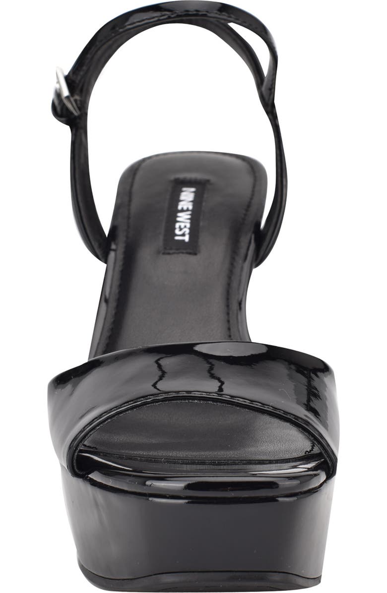 Nine West Kinda Platform Wedge Sandal, Alternate, color,