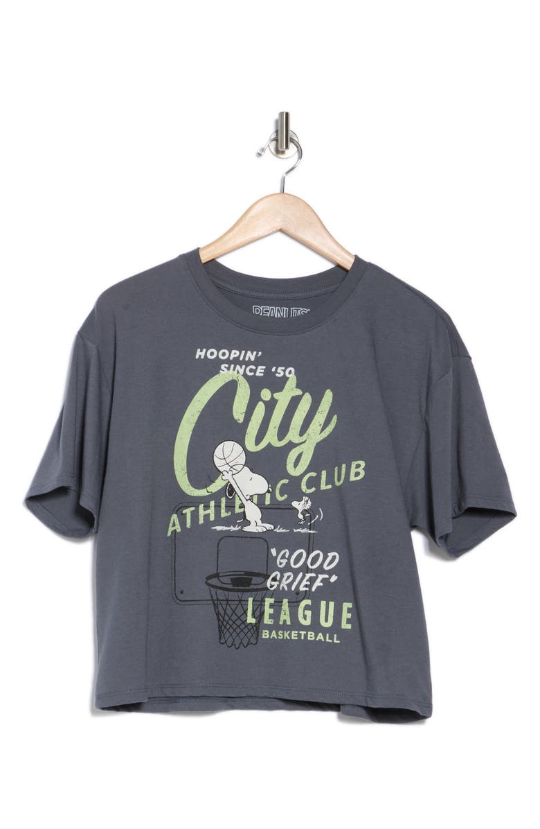 Vinyl Icons Peanuts<sup>®</sup> Athletic Club Graphic T-Shirt, Alternate, color, Smoked Pearl