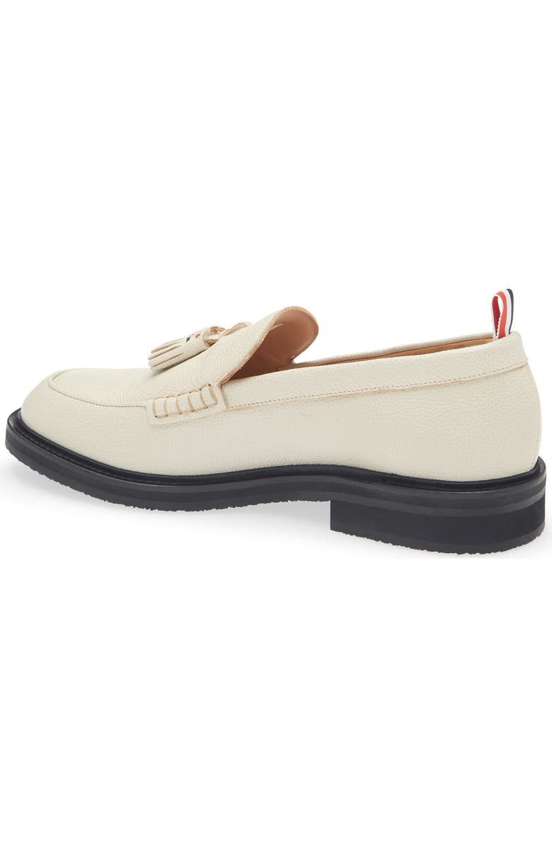 Thom Browne RWB Stitch Tassel Loafer, Alternate, color, Khaki
