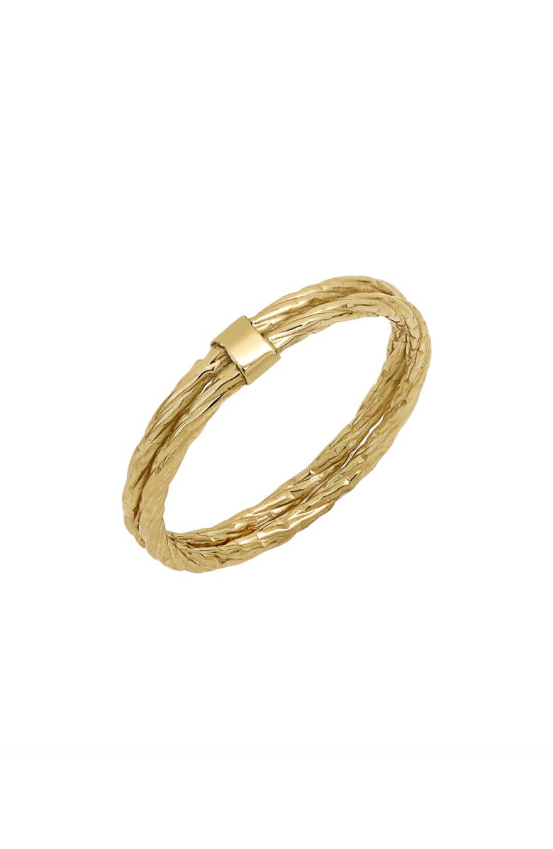 Bony Levy 14K Gold Twisted Stack Ring, Main, color, 