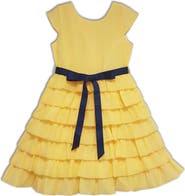 JOE-ELLA Kids' Tiered Formal Dress