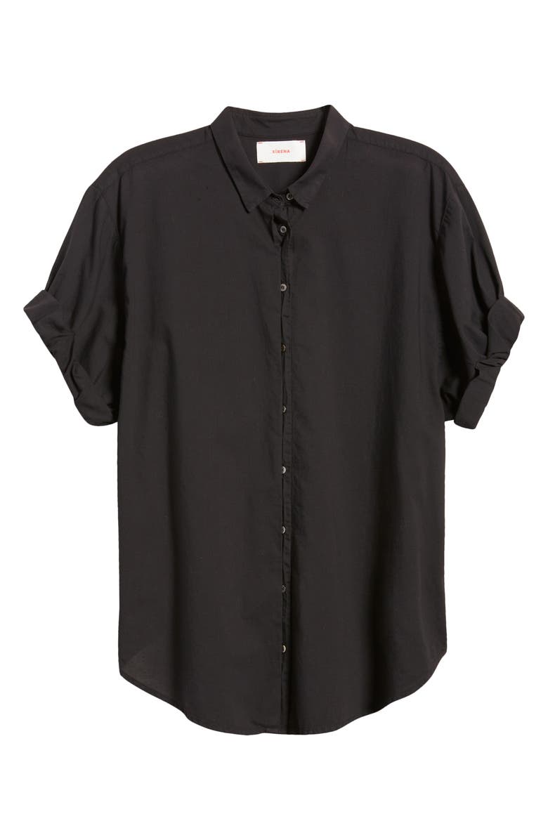 XÍRENA Channing Cotton Shirt, Alternate, color,