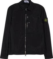 Stone Island Regular Fit Coated Overshirt