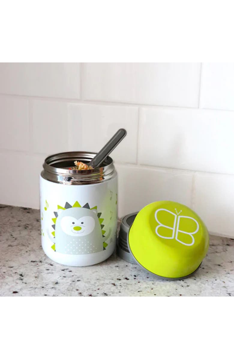 bbluv Foöd Thermal Food Container with Spoon, Alternate, color, Lime