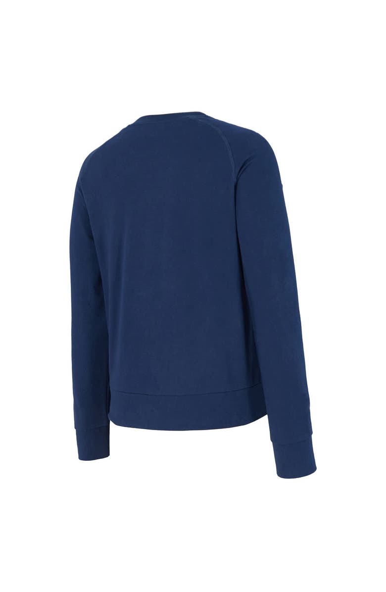 CONCEPTS SPORT Women's Concepts Sport Blue Seattle Sounders FC Elevation Tri-Blend Long Sleeve Sweatshirt, Alternate, color, Blue