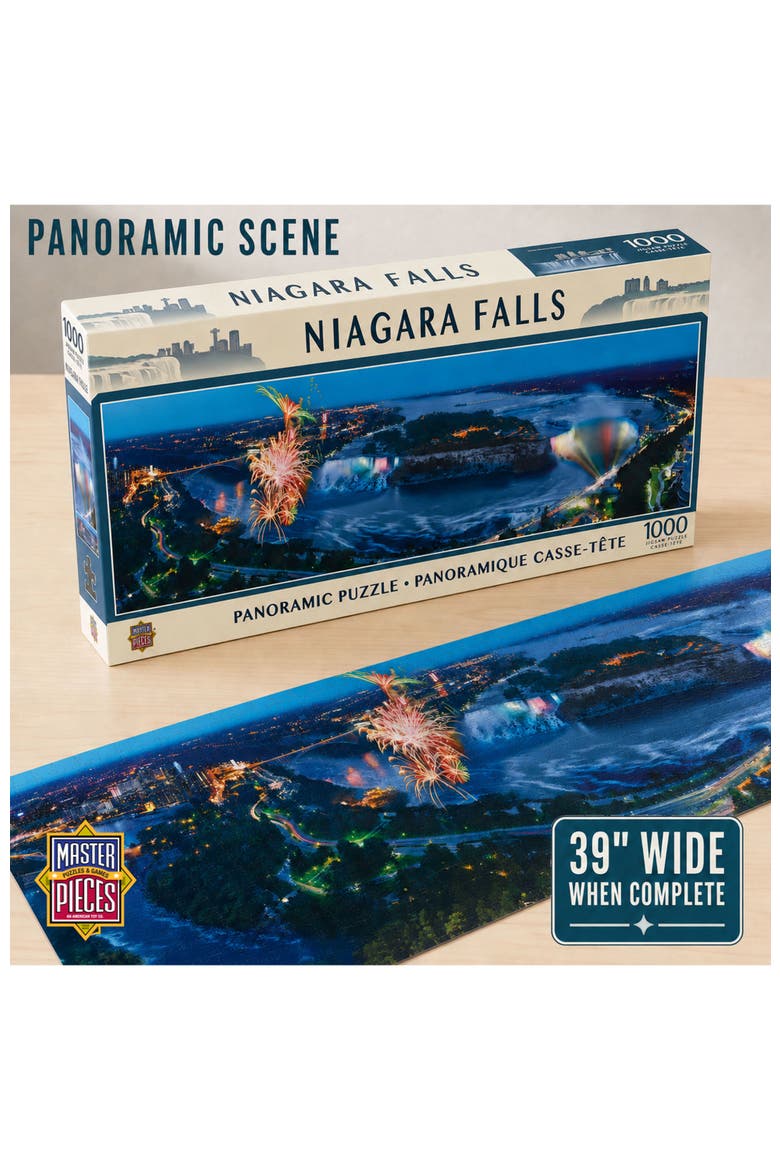 Niagara Falls 1000pc Panoramic Puzzle, Alternate, color, Multicolor