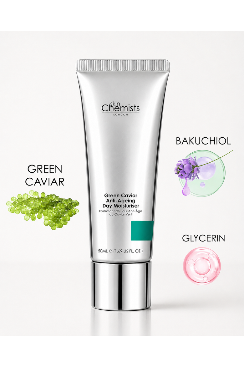 Green Caviar Day Cream 50ml for Fine Lines & Wrinkles, Anti-Aging, Alternate, color, White