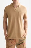Scotch & Soda Johnny Collar Cotton Piqué Pocket Polo