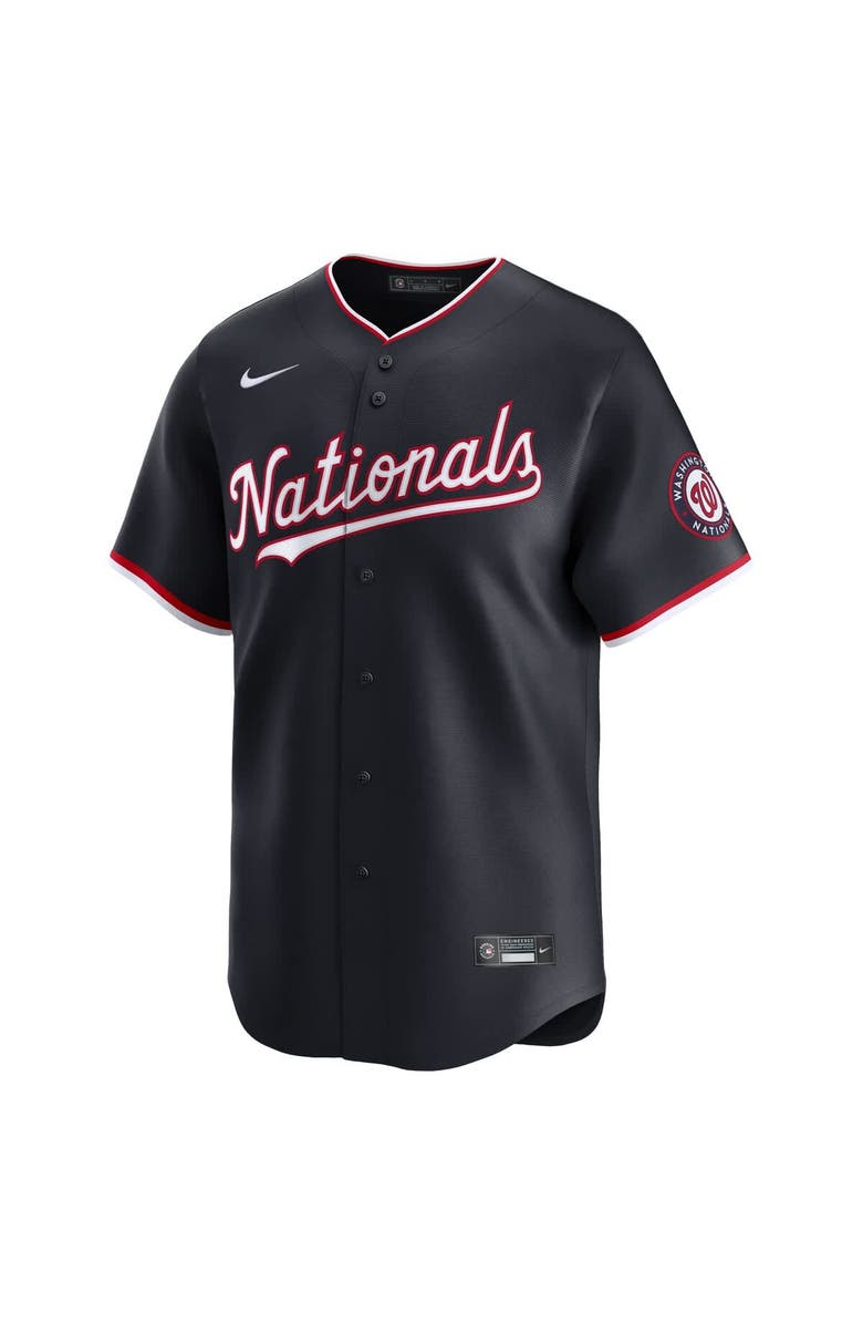 Nike Men's Nike James Wood Navy Washington Nationals Alternate Limited Jersey, Alternate, color, Navy