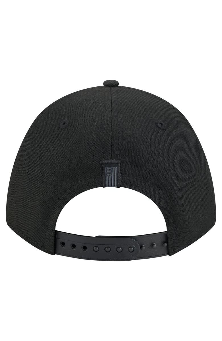 New Era Men's New Era  Black Los Angeles Kings Game Day Stealth Flag 9FORTY A-Frame Adjustable Hat, Alternate, color, 