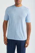 Jack Victor Wellington Cotton & Silk Crewneck T-Shirt