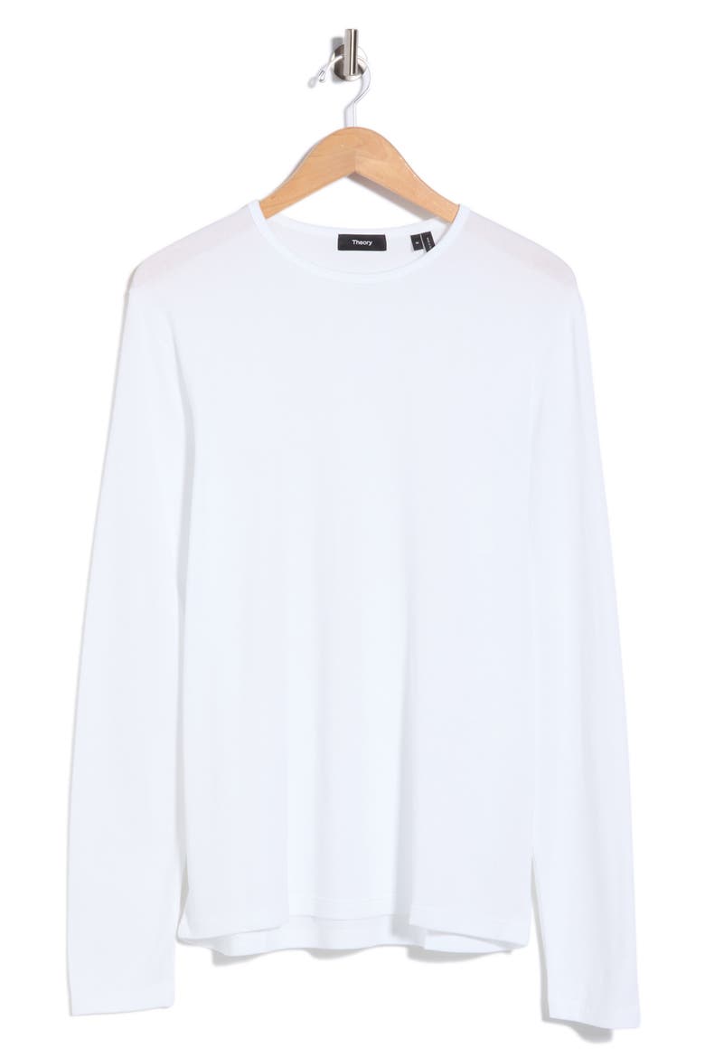 Precise Long Sleeve T-Shirt, Alternate, color, WHITE