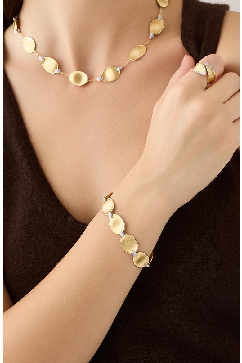 Lunaria Diamond Bracelet, Alternate, color, YELLOW/WHITE GOLD