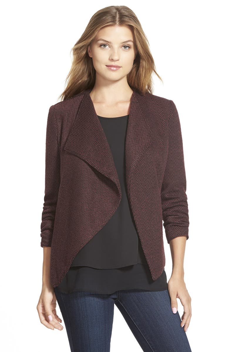 Halogen<sup>®</sup> Cascade Front Jacket, Main, color, 