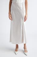 Jason Wu Collection Bias Cut Washed Twill Skirt