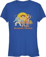 Toy Story 5 Junior's Toy Story 5 Blazing Trails Graphic T-Shirt