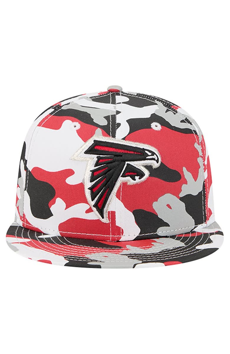 New Era Men's New Era Red/Black Atlanta Falcons 59FIFTY Fitted Hat, Alternate, color, Red