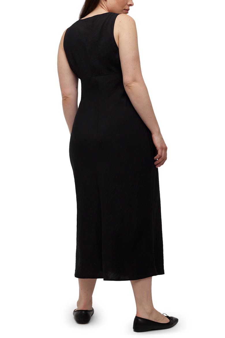 The Ariana Midi Dress, Alternate, color, TRUE BLACK