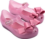Mini Melissa Kids' Ultragirl Classy Bow Mary Jane Flat