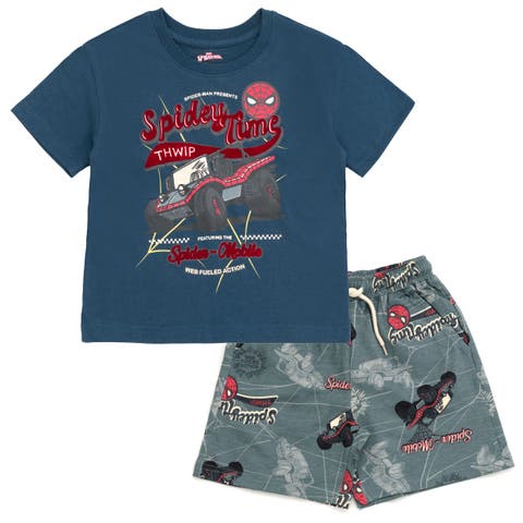 Spider-Man 2-Piece T-Shirt and Shorts Set