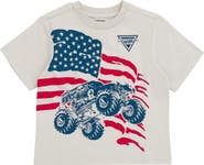 Monster Jam Grave Digger Patriotic Short Sleeve T-Shirt